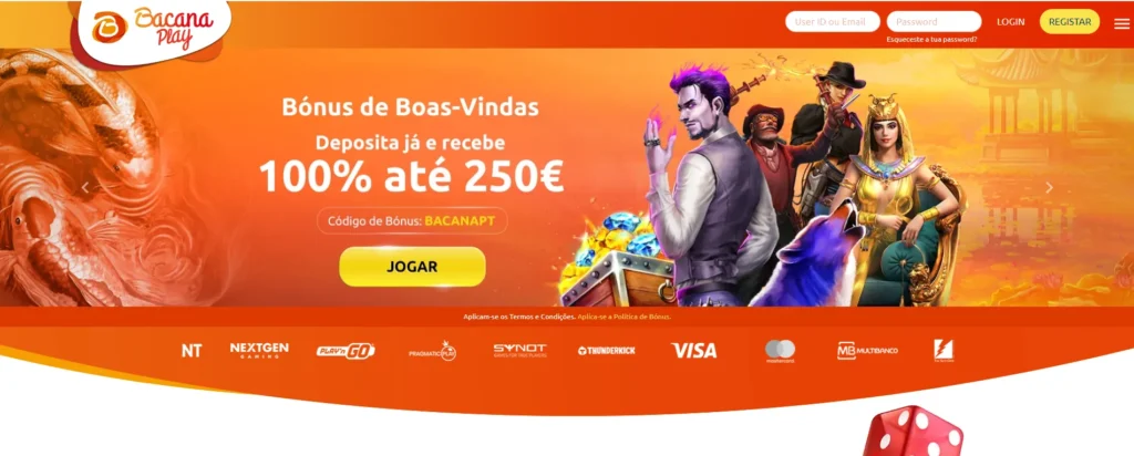 Bacanaplay Casino online em Portugal