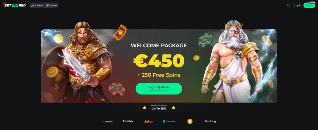 BetOnRed - novo casino online em Portugal