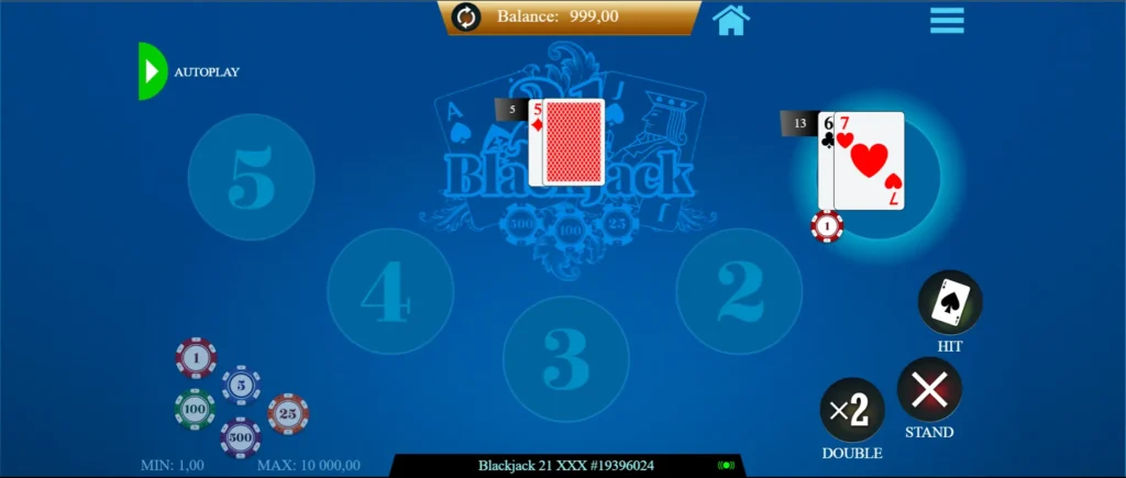 Jogo de BlackJack Online no Casino Português