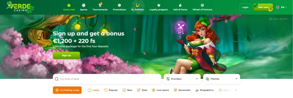 Verde Casino - novo casino online em Portugal